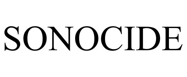 Trademark Logo SONOCIDE