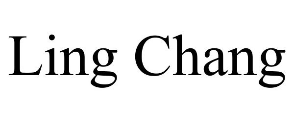 Trademark Logo LING CHANG