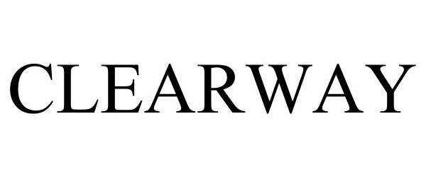 Trademark Logo CLEARWAY