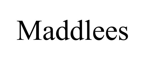 Trademark Logo MADDLEES