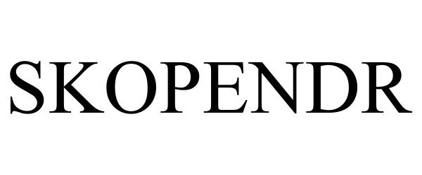 Trademark Logo SKOPENDR