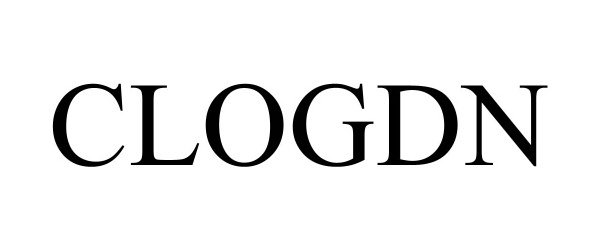 Trademark Logo CLOGDN