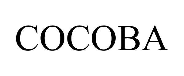 Trademark Logo COCOBA