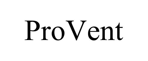 Trademark Logo PROVENT