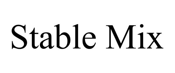 Trademark Logo STABLE MIX