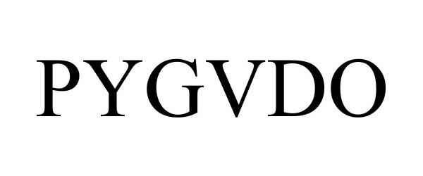 Trademark Logo PYGVDO