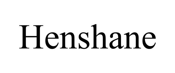  HENSHANE