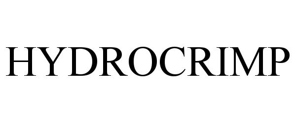 Trademark Logo HYDROCRIMP