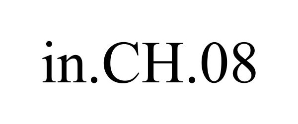 Trademark Logo IN.CH.08
