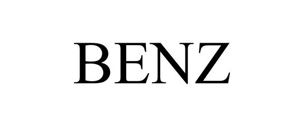 Trademark Logo BENZ