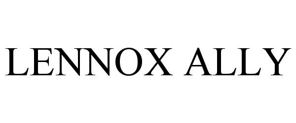Trademark Logo LENNOX ALLY