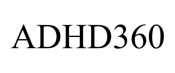 Trademark Logo ADHD360
