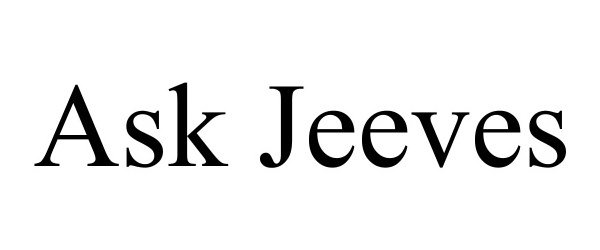 Trademark Logo ASK JEEVES