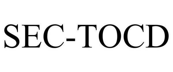 Trademark Logo SEC-TOCD