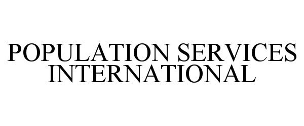  POPULATION SERVICES INTERNATIONAL