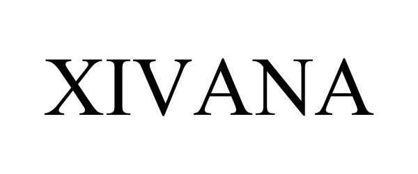 Trademark Logo XIVANA