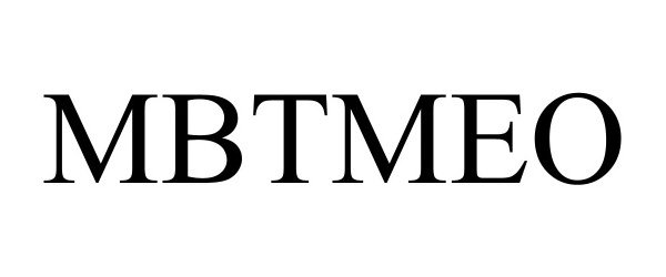 Trademark Logo MBTMEO