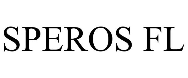 Trademark Logo SPEROS FL