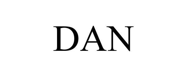 Trademark Logo DAN