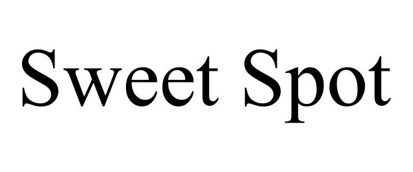 Trademark Logo SWEET SPOT