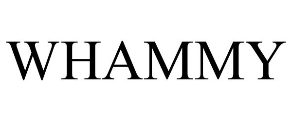 Trademark Logo WHAMMY