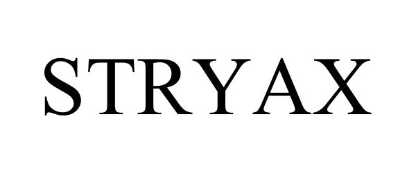 Trademark Logo STRYAX