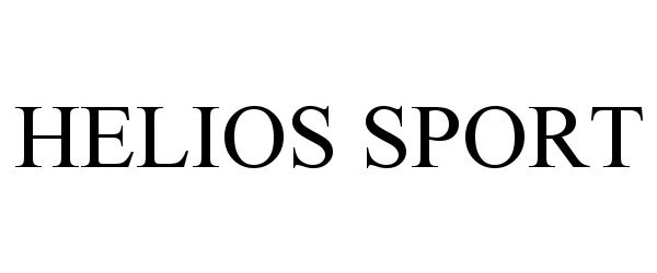 Trademark Logo HELIOS SPORT