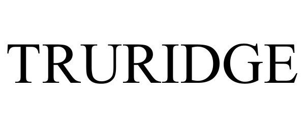 Trademark Logo TRURIDGE