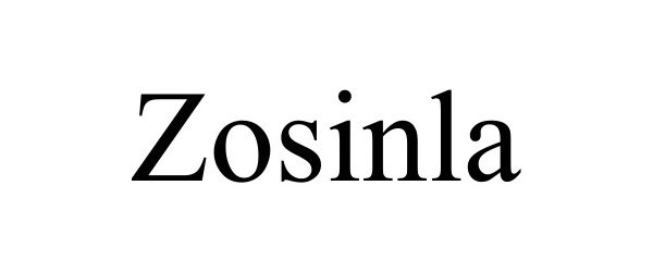 Trademark Logo ZOSINLA