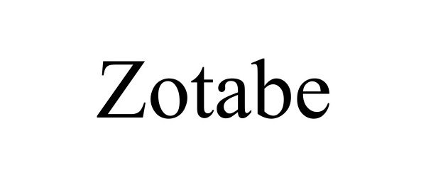 Trademark Logo ZOTABE