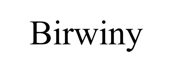 Trademark Logo BIRWINY