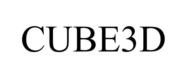 Trademark Logo CUBE3D