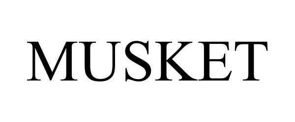 Trademark Logo MUSKET