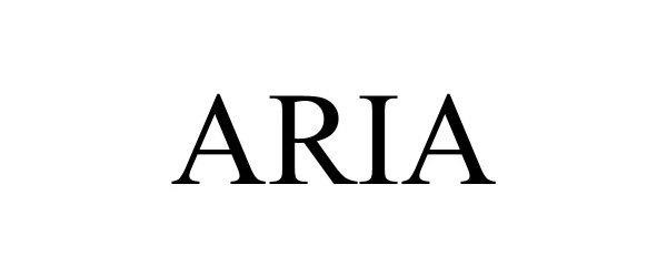 Trademark Logo ARIA