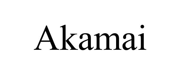 Trademark Logo AKAMAI