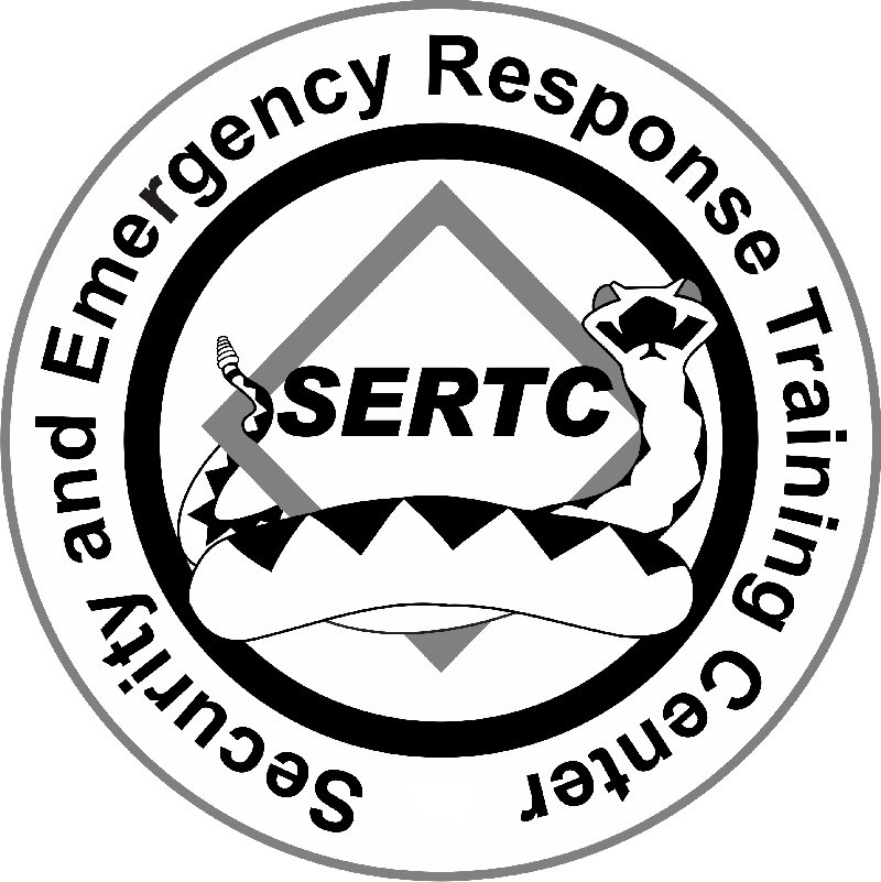 Trademark Logo SERTC SECURITY AND EMERGENCY RESPONSE TRAINING CENTER