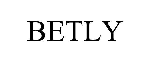 Trademark Logo BETLY