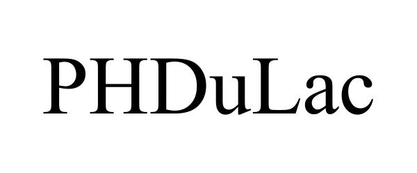 Trademark Logo PHDULAC