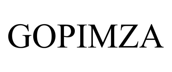 Trademark Logo GOPIMZA