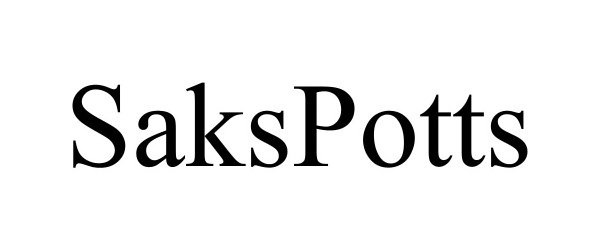 Trademark Logo SAKSPOTTS