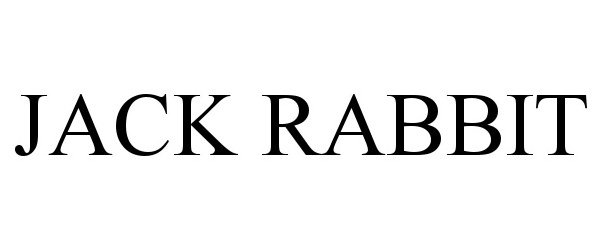 Trademark Logo JACK RABBIT