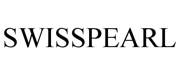 Trademark Logo SWISSPEARL
