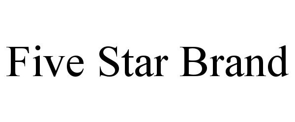 FIVE STAR BRAND