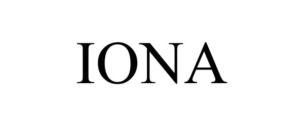 Trademark Logo IONA