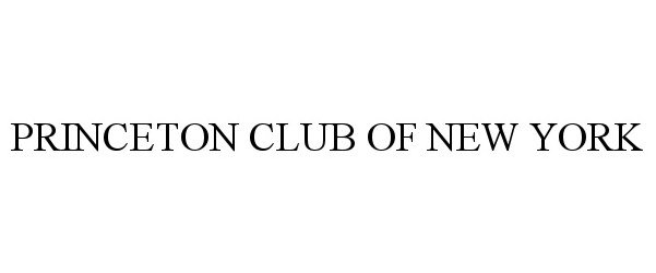  PRINCETON CLUB OF NEW YORK