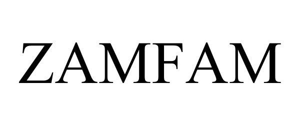 Trademark Logo ZAMFAM