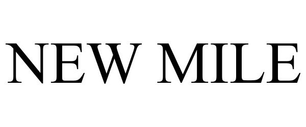 Trademark Logo NEW MILE
