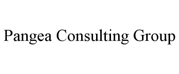  PANGEA CONSULTING GROUP