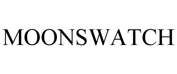 Trademark Logo MOONSWATCH