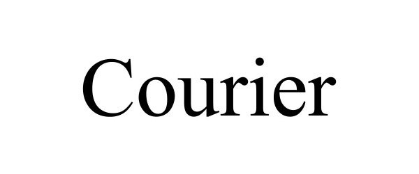 Trademark Logo COURIER